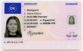 Buy Danish driver's license