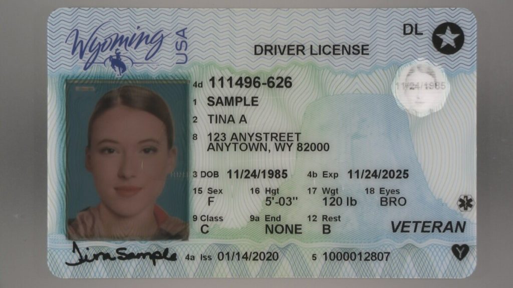 Buy Wyoming driver's license to drive in Wyoming and other US states